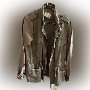Club Monaco utility two tone jacket